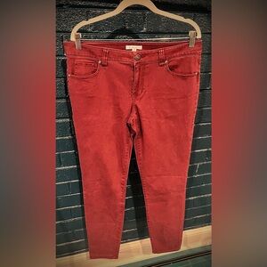 Women's Red Jeans